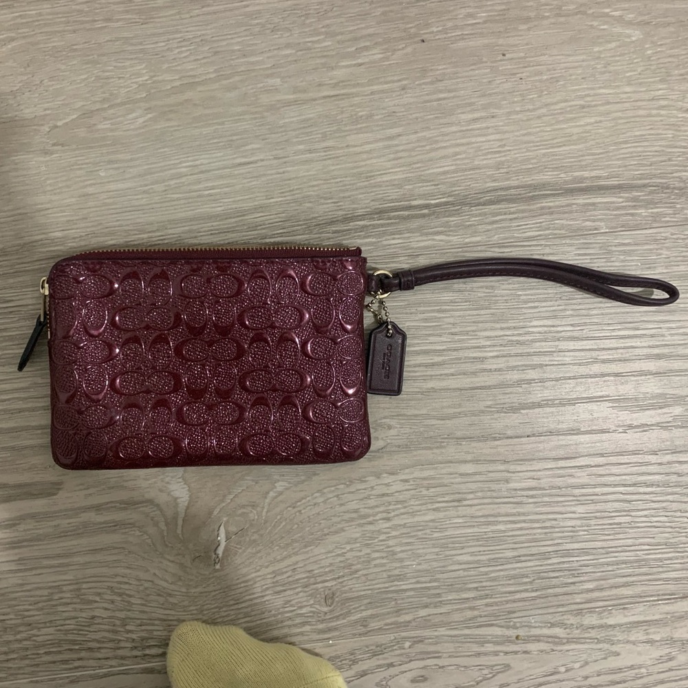 Coach wristlet